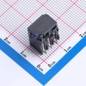1824093 Spring Terminal Block SMD,P=3.5mm Connector ( Construction: 1x3P )( Pitch: 3.5mm )( Color: Black ) - Product Image 1