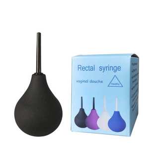 Ampoule vaginale en Silicone pour femmes, 3 pièces, outil médical doux, nettoyage Anal, produits de Douche - Product Image 1