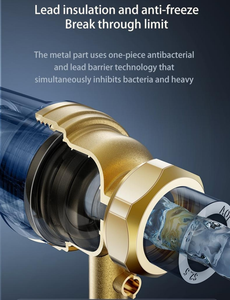 Máquina de filtro de agua de 40 micras para el hogar con manómetro de presión de agua Filtros de agua del grifo de retrolavado automático para beber en el hogar - Product Image 6