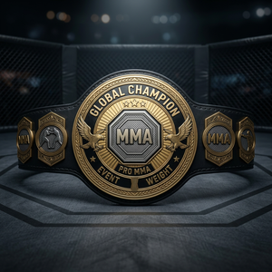 เข็มขัดแชมป์มวยปล้ำผสมแบบมืออาชีพ เข็มขัดแชมป์ MMA แบบกำหนดเองได้ เข็มขัดแชมป์เฮฟวี่เวทสำหรับผู้ใหญ่ - Product Image 3