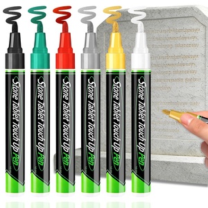 Stylo marqueur imperméable permanent <span class=keywords><strong>pour</strong></span> <span class=keywords><strong>pierre</strong></span> <span class=keywords><strong>tombale</strong></span>, résistant aux intempéries, stylo de retouche <span class=keywords><strong>pour</strong></span> <span class=keywords><strong>pierre</strong></span> <span class=keywords><strong>tombale</strong></span>, <span class=keywords><strong>pour</strong></span> la réparation des inscriptions sur les pierres tombales - Product Image 2