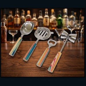 Premium Quality Luxury Bar Tool Set Stainless Steel Metal Durable Handle Eco-Friendly Design Customized Packaging Bulk - Product Image 4