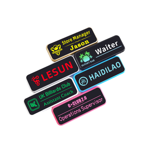 Badges magnétiques LED personnalisés avec logo, clignotants, en PVC, multicolores, pour fêtes et concerts – Vente en gros usine - Product Image 5