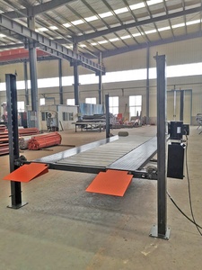 Sistema de elevación de estacionamiento de almacenamiento de automóviles hidráulico de cuatro 4 postes para elevador de equipo de elevación de estacionamiento comercial y residente doméstico - Product Image 4
