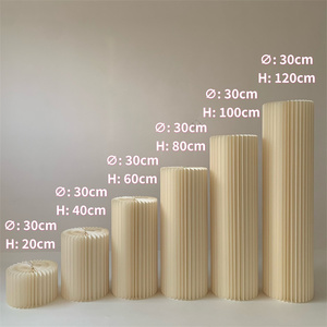Lussuoso matrimonio Origami da tavolo arredamento corridoio pilastro Stand con carta piegata colonna romana per feste di <span class=keywords><strong>compleanno</strong></span> <span class=keywords><strong>a</strong></span> <span class=keywords><strong>casa</strong></span> modello nuovo - Product Image 5