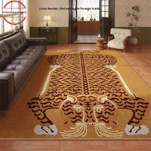 Alfombra de Lujo para Sala de Estar, Alfombra de Gran Tamaño para Sofá, Alfombra Antideslizante de Cristal para Dormitorio y Junto a la Cama - Product Image 2
