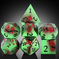 Nouveau design de dés de jeu en métal personnalisés mdn jeu de dés de rôle D & D pour donjons et dragons jeu de table