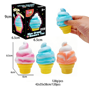 Nuovo Design in Vendita: Giocattolo Antistress a Forma di Cubetto di Ghiaccio, Palla Sensoriale Quadrata in Materiale TPR, Unisex, Silenziosa e Morbida - Product Image 4