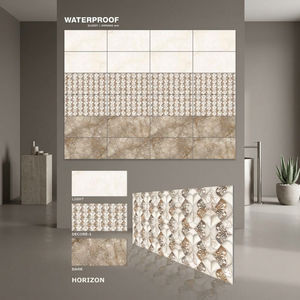 Carreaux de céramique numériques émaillés Vistaar 300x600mm, imperméables, résistants aux acides, antidérapants, 12x24 30x60cm pour la salle de bain, designer d'intérieur - Product Image 5