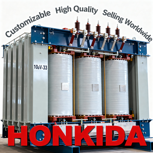 中国宏基达SZ9 50-2000KVA 33KV 415V/230V 铜芯三相油浸式变压器 沙特阿拉伯石油天然气新城市公司 - Product Image 5