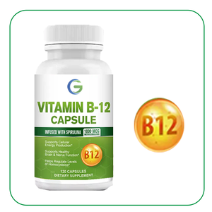 Oem Private Label Vitamine <span class=keywords><strong>B12</strong></span> Hersenen En Zenuw Gezond Voedingssupplement Vitamine <span class=keywords><strong>B12</strong></span> Capsules - Product Image 1