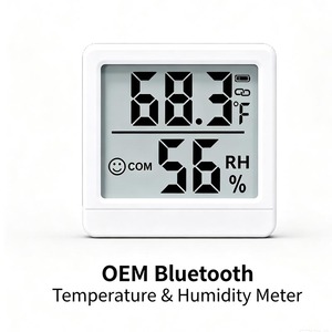 Thermo-hygromètre Bluetooth numérique haute précision avec synchronisation via application pour entrepôt, serre et maison - Product Image 5