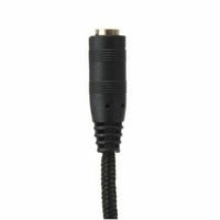 Câble d'extension pour casque et écouteurs 3,5 mm noir, 1,5 m/3 m/5 m, mâle vers femelle, à très faible bruit