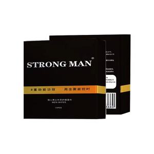 新しい遅延効果のあるウェットペーパータオル、天然ウェットティッシュ、男性用性的持続性向上、射精遅延、男性のための快楽、持続的なセックス - Product Image 2