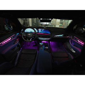 Kit d'éclairage d'ambiance pour voiture, fibres optiques acryliques Symphony, directement du fabricant, pour Cadillac CT5 2020-2025, lampe LED intérieure - Product Image 4