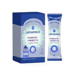 Lifeworld Custom 60 Billion Cfu Probiotics Prebiotics Supplement Lactobacillus Probiotics Capsules Powder For Vaginal Health