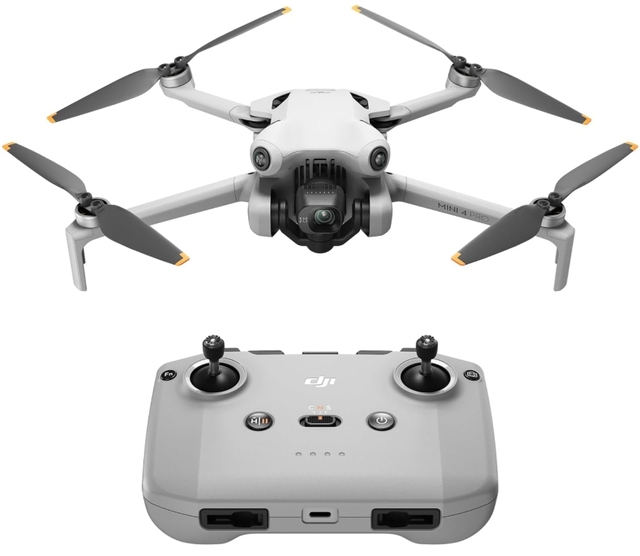 Original  DJIS  Mini 4 Pro Fly More Combo DJIS RC 2 Drone With 3pcs Batteries & Two-Way Charging Hub & RC 2 Remote Controller
