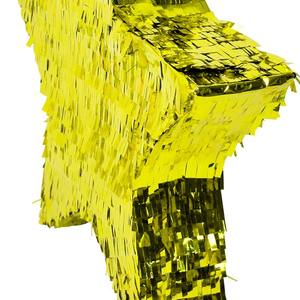 617216 Piñata en papier étoile dorée de 17,7 pouces, fournitures pour fête d'anniversaire d'enfants, design mexicain personnalisé, fabriqué en Chine, vente en gros à bas prix - Product Image 4