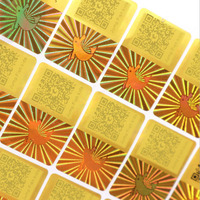 Fabricant Professionnel Void Private Label Hologramme Autocollant de Sceau de Sécurité Personnalisé