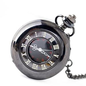 الجملة الفاخرة التلقائي السلس <span class=keywords><strong>moonphase</strong></span> الميكانيكية ساعة جيب فضة الهيكل العظمي الميكانيكية التلقائي ساعة جيب - Product Image 5