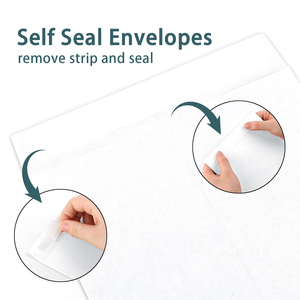 100 - Pack 9*12" <strong>White</strong> <strong>Envelopes</strong> Wholesale, US Warehouse Shipment, Mailing Office <strong>Envelopes</strong> Ideal for Mailing and Office Use - Product Image 4