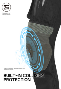 Chất Lượng Cao Người Đàn Ông Của Moto Polyester Quần Thoáng Khí Nhanh Chóng Khô Windproof Chống Thấm Nước Đầu Gối Áo Giáp Tất Cả Các Mùa - Product Image 4