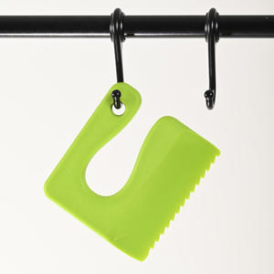 Cuchillo de plástico verde para frutas para niños pequeños, juguete de corte seguro, 10 cm de longitud, herramienta de juego de cocina unisex para educación temprana - Product Image 5