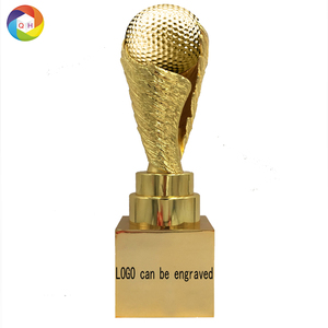 Nouveau design de trophée doré base de natation sports coupe de football international - Product Image 6