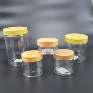 ขวดโหลใสทรงเหลี่ยมพลาสติกขนาด 8 ออนซ์ พร้อมฝาปิดคุณภาพสูง - Product Image 4