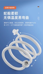 <span class=keywords><strong>D</strong></span> стиральная машина впускной шланг 3 м алюминиевый сплав синий шарнир 1,5 м резиновое соединение впускной трубы полностью автоматический универсальный - Product Image 3