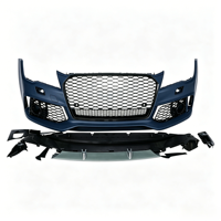 Kit de Carrocería RS7 para AUDI A7 S7 C7 2009-2015, Parachoques Delantero con Marco Inferior, Conversión de Antiguo a Nuevo, Envío Rápido desde EE. UU.