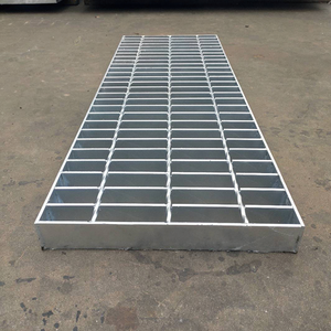 Grille en acier anti-corrosion <span class=keywords><strong>25</strong></span>*5mm, grille en acier galvanisé à chaud, passerelle extérieure, plaque de grille en acier soudée à vendre - Product Image 2