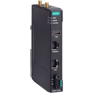 โมกซ่า AWK-1151C- จุดเชื่อมต่อไร้สายสำหรับอุตสาหกรรม พอร์ต LAN สำหรับองค์กร พอร์ต USB พอร์ตคอนโซล รุ่น 130397 ไต้หวัน - Product Image 1