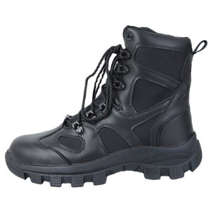 TSB0106 Botas Tácticas Ligeras para Senderismo y Deportes al Aire Libre, Botas de Cuero Largas para Hombre - Product Image 1