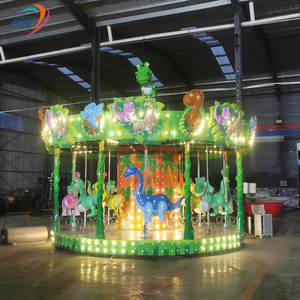 Manèges de parc d'attractions extérieur, équipements de fête foraine, carrousel de dinosaures, manèges de chevaux à <span class=keywords><strong>vendre</strong></span> - Product Image 5