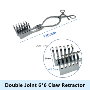 וסטים רטרקטור בעל שמירה עצמית רב וו רטרקטור נירוסטה מכשירים כירורגיים אורטופדיים 1 יחידה - Product Image 6
