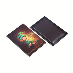 Best Sale Custom Photo Magnets Low Moq Souvenir Gift Tin <b>Fridge</b> Magnet - Product Image 1