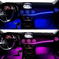 W176 EQS Style évents avant 12 couleurs LED lumière ambiante pour mercedes-benz classe A 2013-2018 CLA W117 W246 GLA X156 sortie d'air