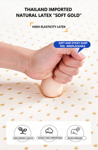Colchón de Látex Enrollable en Caja, con 7 Zonas de Compresión, Muelles Independientes, Antibacteriano, Grosor Personalizable de 22 cm, para Dormitorio - Product Image 3