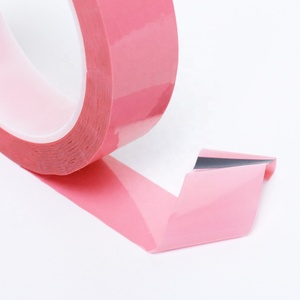 2- Pink warna Mara PET Film dengan lem akrilik merekat sendiri 5S pita listrik poliester Mylar isolasi transformator garis-garis - Product Image 4