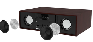 ระบบเสียงคุณภาพสูง HiFi ระบบเครื่องเสียงบ้าน เครื่องเล่นซีดี ระบบสเตอริโอขนาดเล็ก <span class=keywords><strong>Hi</strong></span>-<span class=keywords><strong>Fi</strong></span> พร้อม BT/USB - Product Image 3