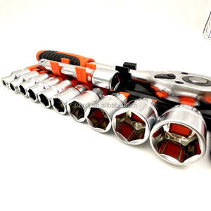 XDJ Set di chiavi per la riparazione di motocicli da 12 pezzi Set di chiavi a cricchetto multifunzionale con chiave rapida esagonale esterna - Product Image 2