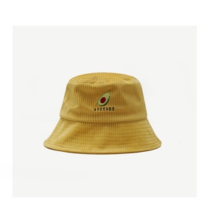 Sombrero de Pescador de Pana Bordado Personalizado de Alta Calidad para Mujer, Estilo Casual, para Verano e Invierno, Venta al Por Mayor - Product Image 4