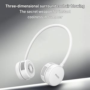 Ventilateur <span class=keywords><strong>portable</strong></span> pour le cou Yesido YF17 (gris blanc) - Product Image 2