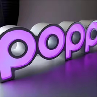 Lettres gonflables de grande taille pour événements promotionnels, publicité, avec décoration lumineuse LED, logo, enseigne pour festival ou fête