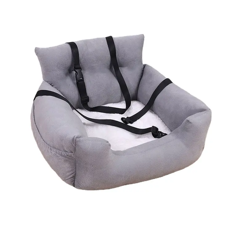 Car Pet Beds Luxury Dog Car Seat cover Booster High Quality Anti-collision Portable Travel Dog Car Seat For Outdoor