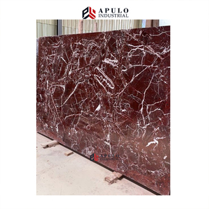 Lastre di Marmo Naturale Lucidato Rosso Bianco Indiano, Piastrelle di Marmo <span class=keywords><strong>Elazig</strong></span> Cherry Burgundy Rosso Levanto, Piastrelle Italiane Rosso Scuro per Pavimenti - Product Image 4