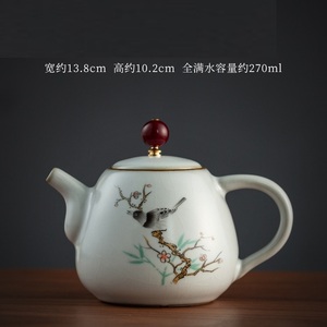 หม้อกาน้ำชาเซรามิกกังฟูหม้อเดียว - Product Image 6