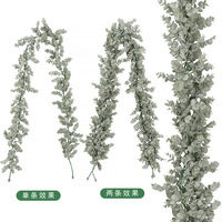Plantes vertes artificielles pour jardin vertical, lianes décoratives, mur végétal suspendu, plantes en PVC souple, décoration intérieure, plantes grimpantes, Thanksgiving