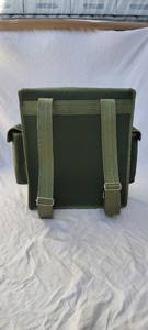 Custom <b>Large</b> Green Square Canvas Tool Kit Storage <b>Box</b> Portable Multi-layer Zipper Closure Thickened Backpack for Outdoor Use - Product Image 2